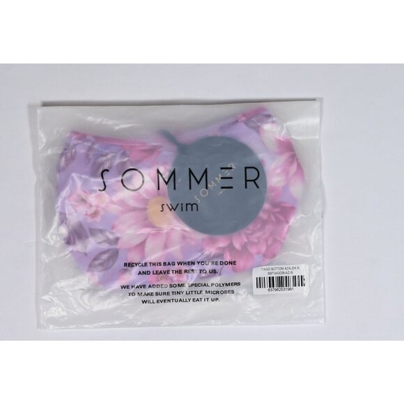 Sommer Swim Tiago Bikini Bottoms in Azalea - Picture 2 of 6